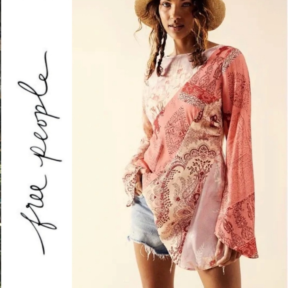 New with tags Aaliyah Printed Tunic